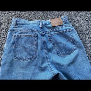 Levi blue jeans 550